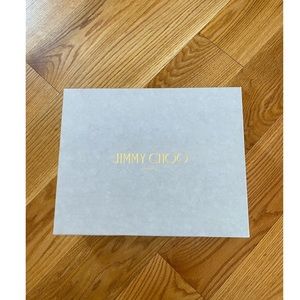 Jimmy Choo Shoe Box with One Dust Bag